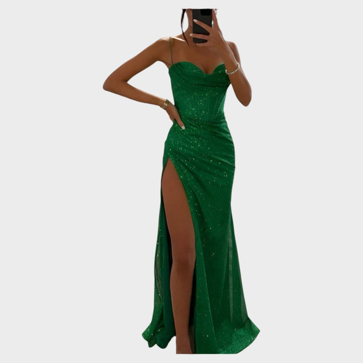 Nika - Elegantná Maxi Šaty