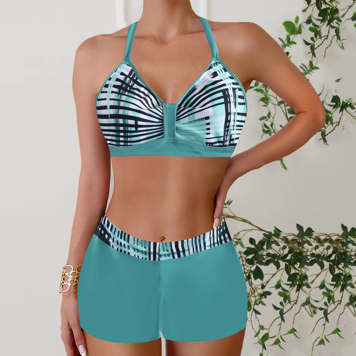 Janette - Vysoký pás Ripp-Bikini