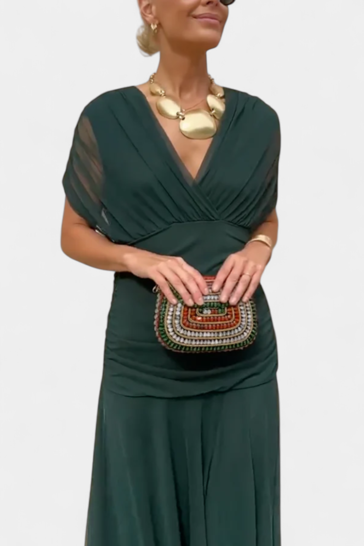 Eryzziah – Elegantné šaty s kvetinovým potlačou