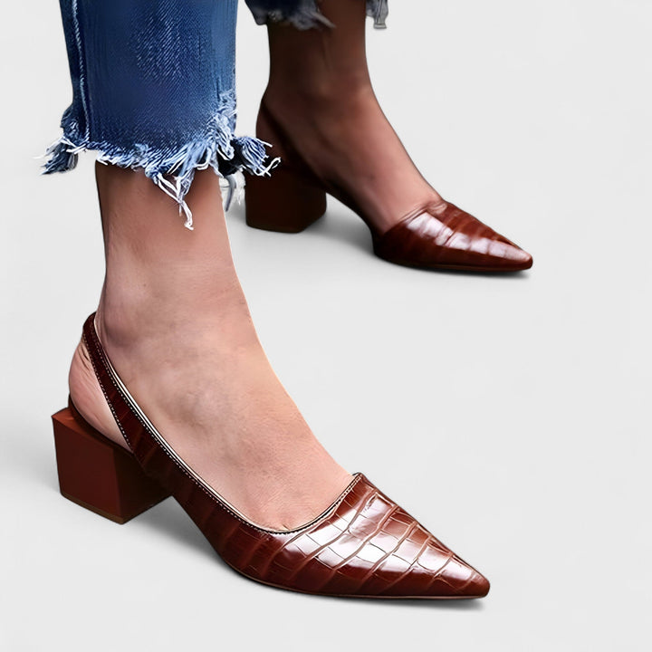 Ela – Elegantné topánky s otvorenou pätou