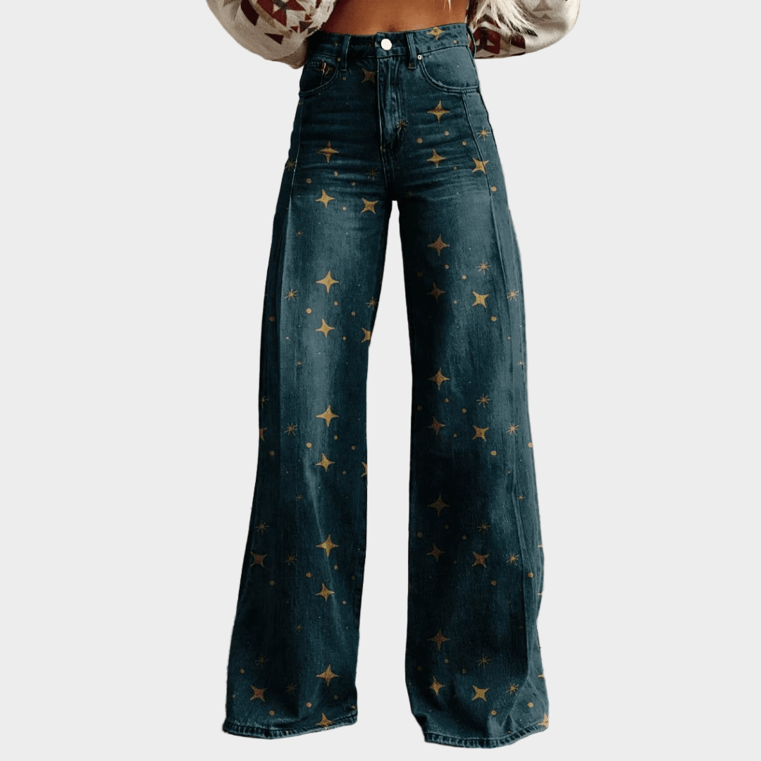 Tereza - Vintage boho nohavice