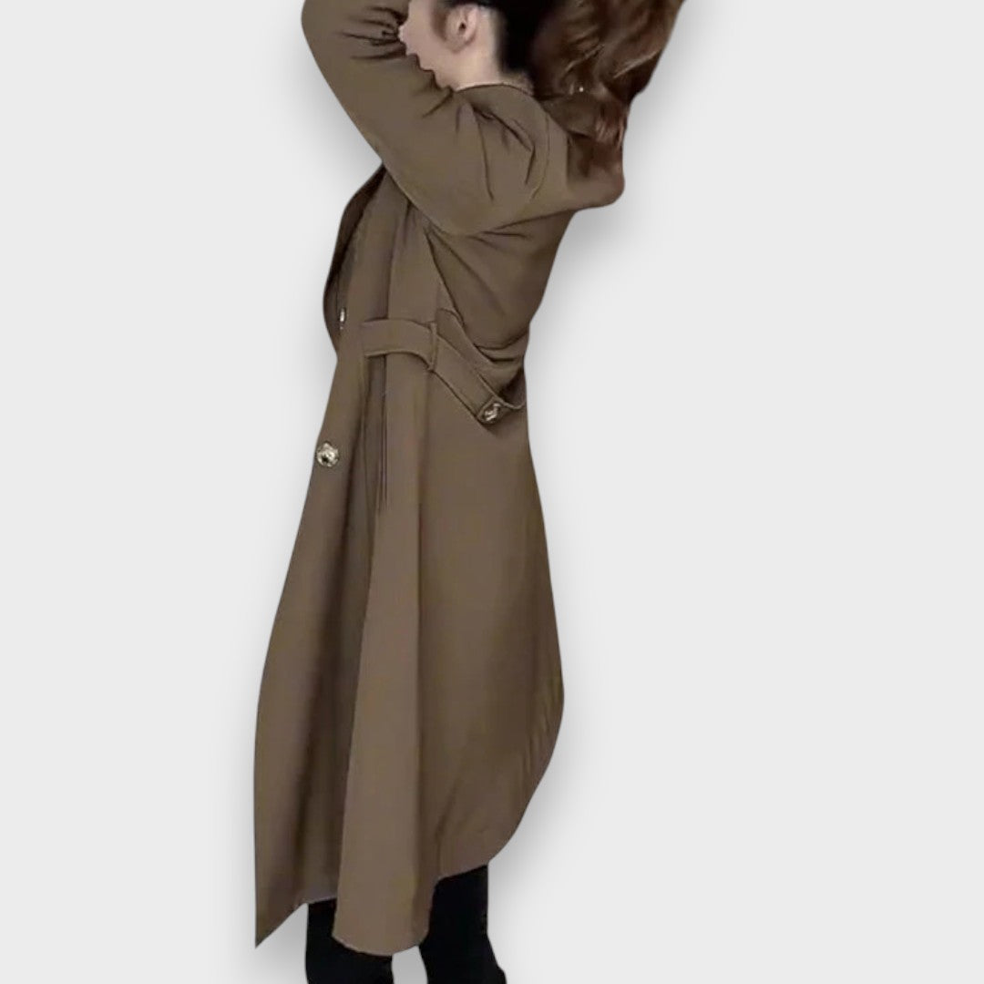 Barbara - Elegantný Trenč Plašť