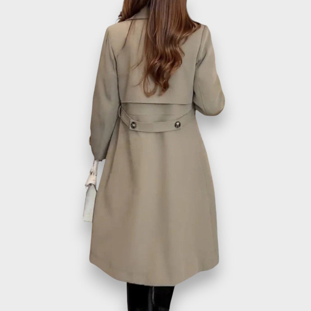Barbara - Elegantný Trenč Plašť